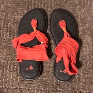 Women’s Size 8 Sanuk Sling Sandals